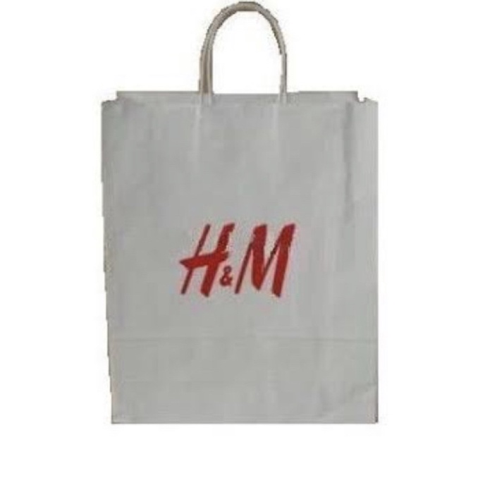 

paper bag h&m