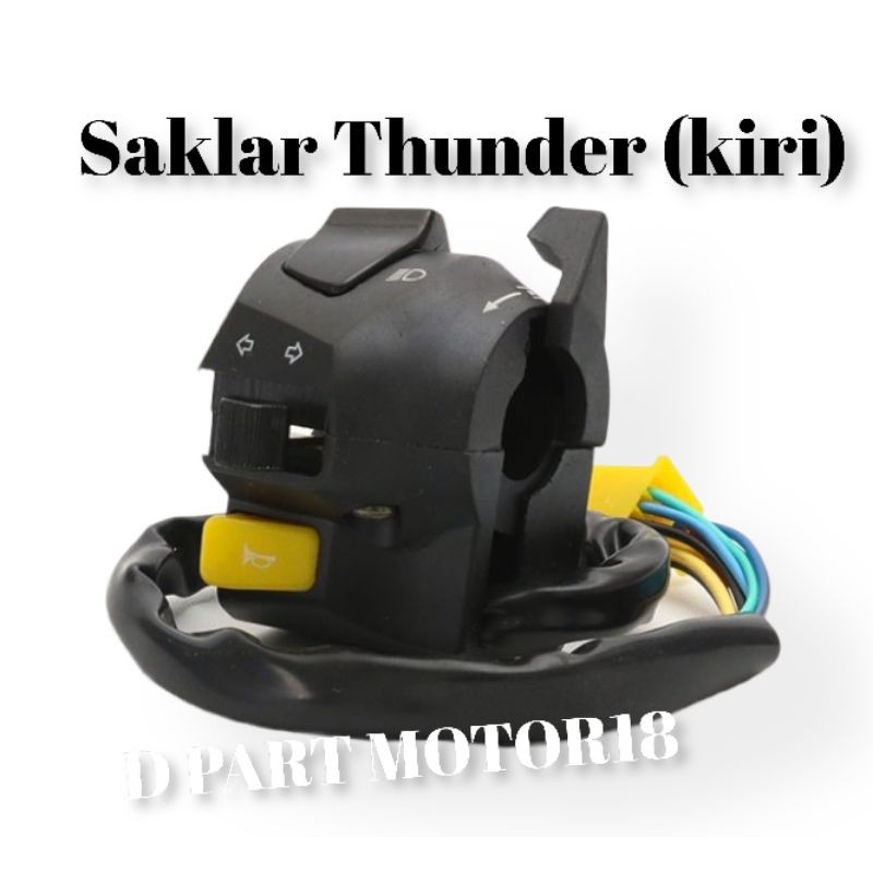 Saklar holder kiri Suzuki Thunder 125 Old Thunder 125 new