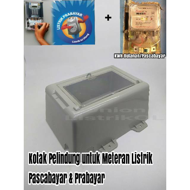 BOX KOTAK PELINDUNG METERAN LISTRIK TOKEN/PRABAYAR &amp; Pascabayar