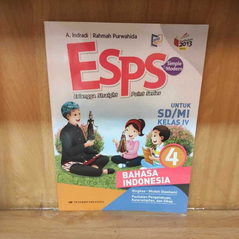 Buku Sekolah SD/MI Kelas 4 ESPS Bahasa Inggris Kurikulum 2013 Kl IV
