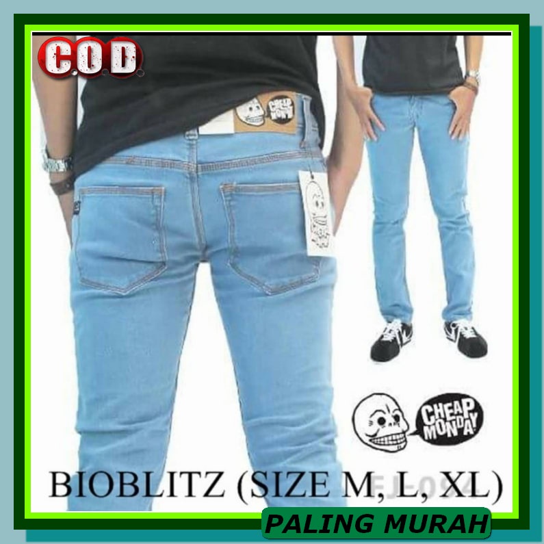 Celana Jeans Dewasa Standar Cod Premium Levis Jean Cowok Pria Ker JF759 Celana Panjang Jeans Skinn