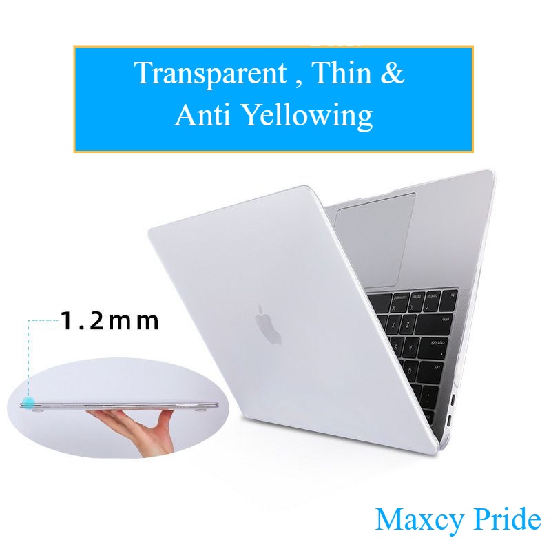 Case Macbook Air M2 M1 Pro Retina Crystal Clear / Bening / Transparan casing mac book Air M1 M2 Pro 13 Inch 2020 2021 2022