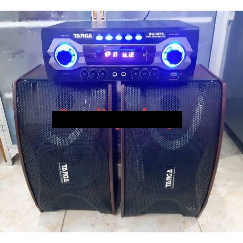 Paket Sound system targa 8 inch Usb Sd BLUETOOH