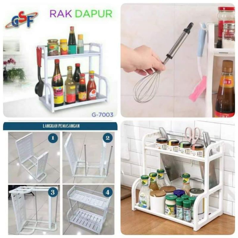  Rak  kosmetik Rak  bumbu  Rak  Dapur  Rak  minimalis rak  