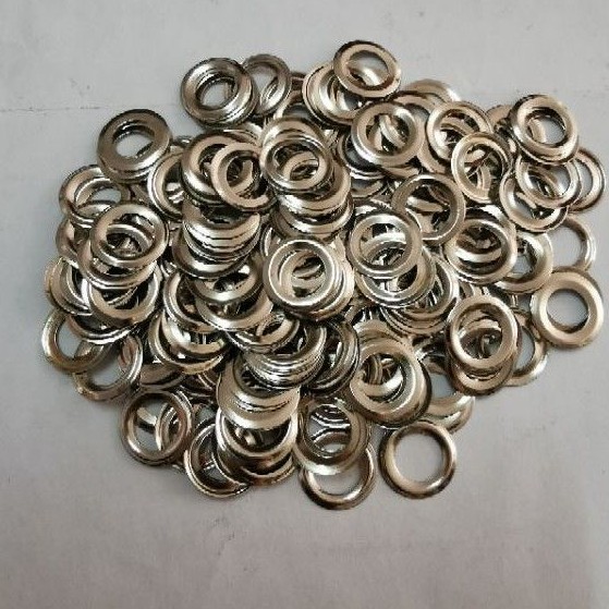 Ring Mata Ayam Eyelet 5mm / Ring Pasangan Mata Ayam 350 Nikel / 5000Pcs