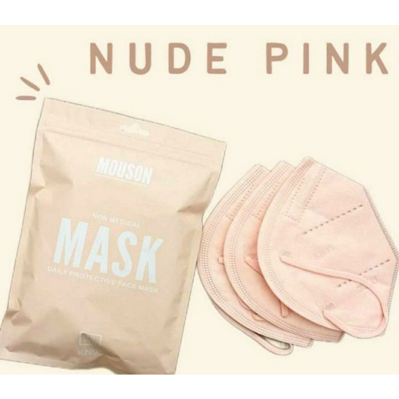 masker mouson kn95 5ply 1 pack=10pcs premium mask