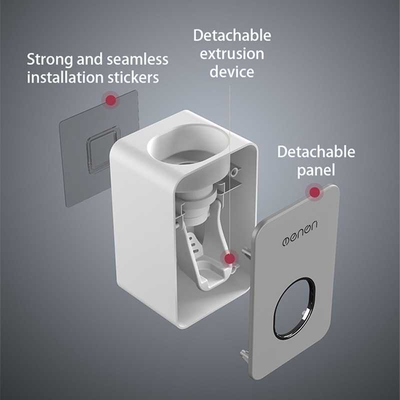 ARS - BAISPO Dispenser Pasta Gigi Odol Modern Otomatis - E1900