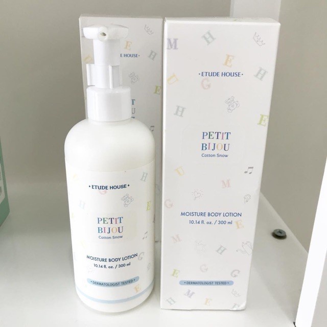 ETUDE HOUSE Petit Bijou Cotton Snow Moisture Body Lotion 300ml