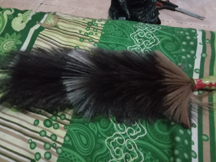 Kemoceng Bulu Sintetis Kemucing Bulu Sulak Bulu