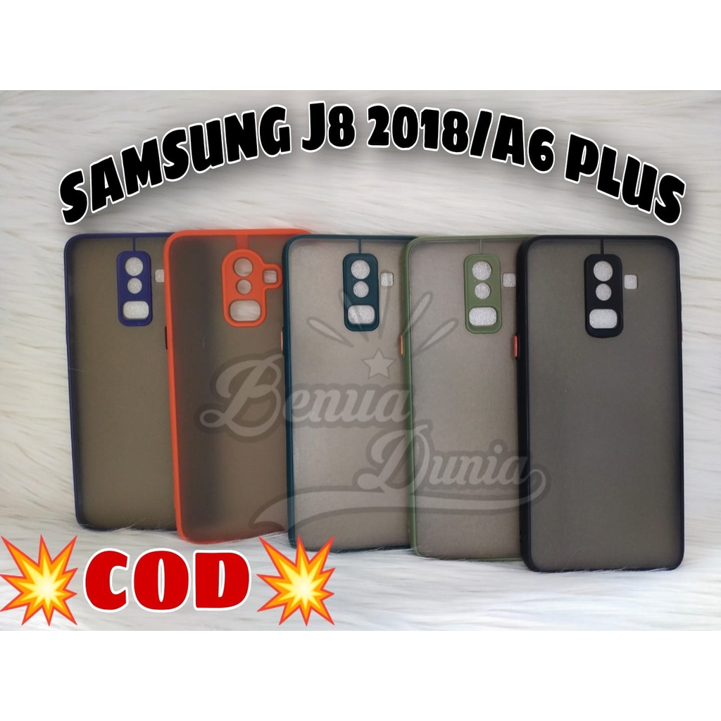 CASE MATTE SAMSUNG J6 2018 -SAMSUNG J1 2016 // CASE DOVE MY CHOICE RING KAMERA - BD