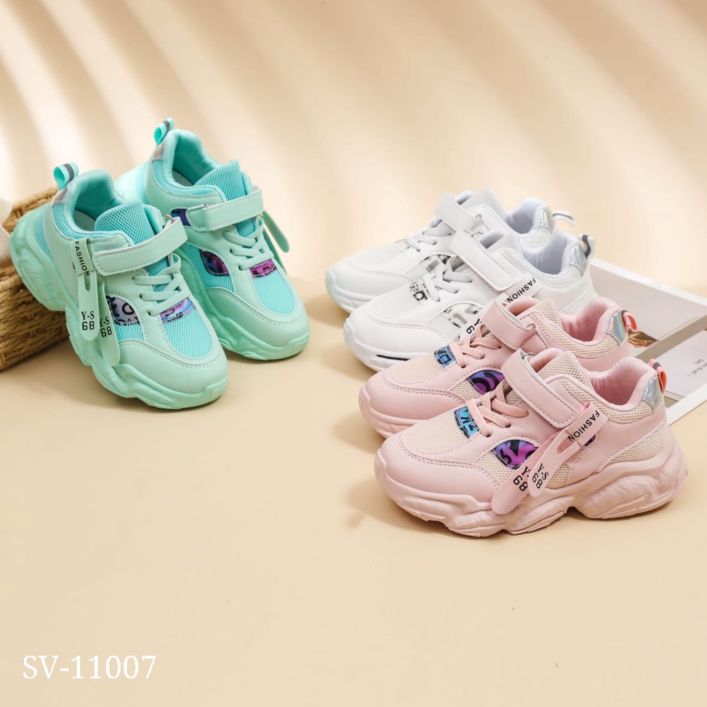 6.6 SALE &gt; Sv Kids Sepatu Anak SB Sneakers SV-11007#(Real Stock)