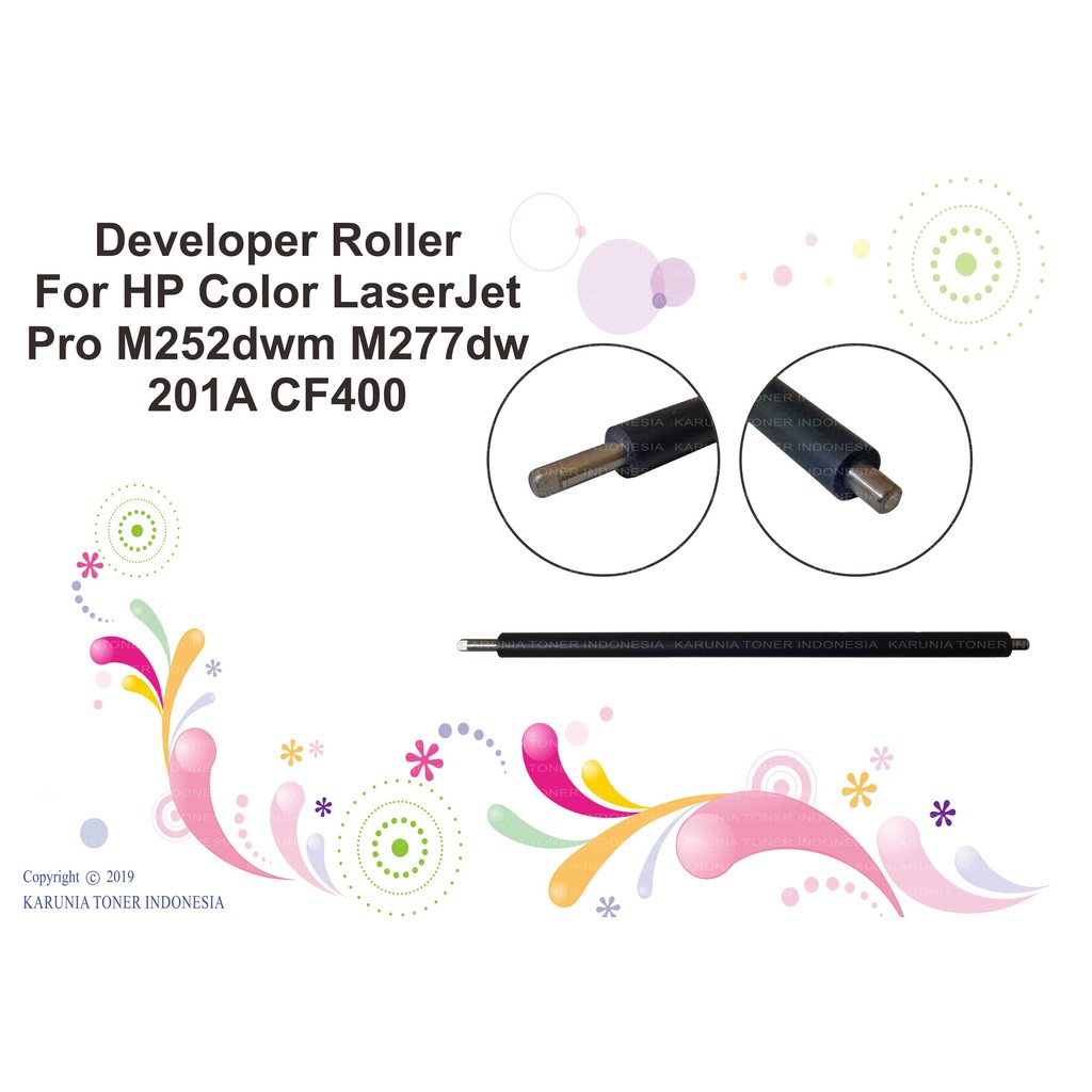 Developer Roller For HP Color LaserJet Pro M252dwm M277dw 201A CF400
