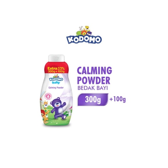 Kodomo Baby Powder Botol 300g + 100 gr