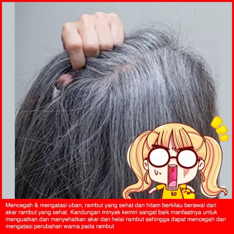 7 day obat penumbuh &amp; penebal rambut bayi dan dewasa menghilangkan rontok pada rambut penumbuhan rambut botak