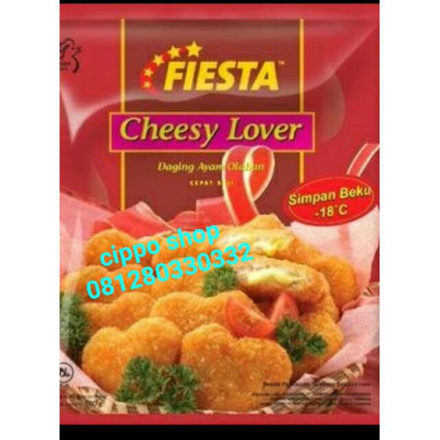 

Cheesey Lover Nugget Fiesta 500gr , Best Seller....!!!
