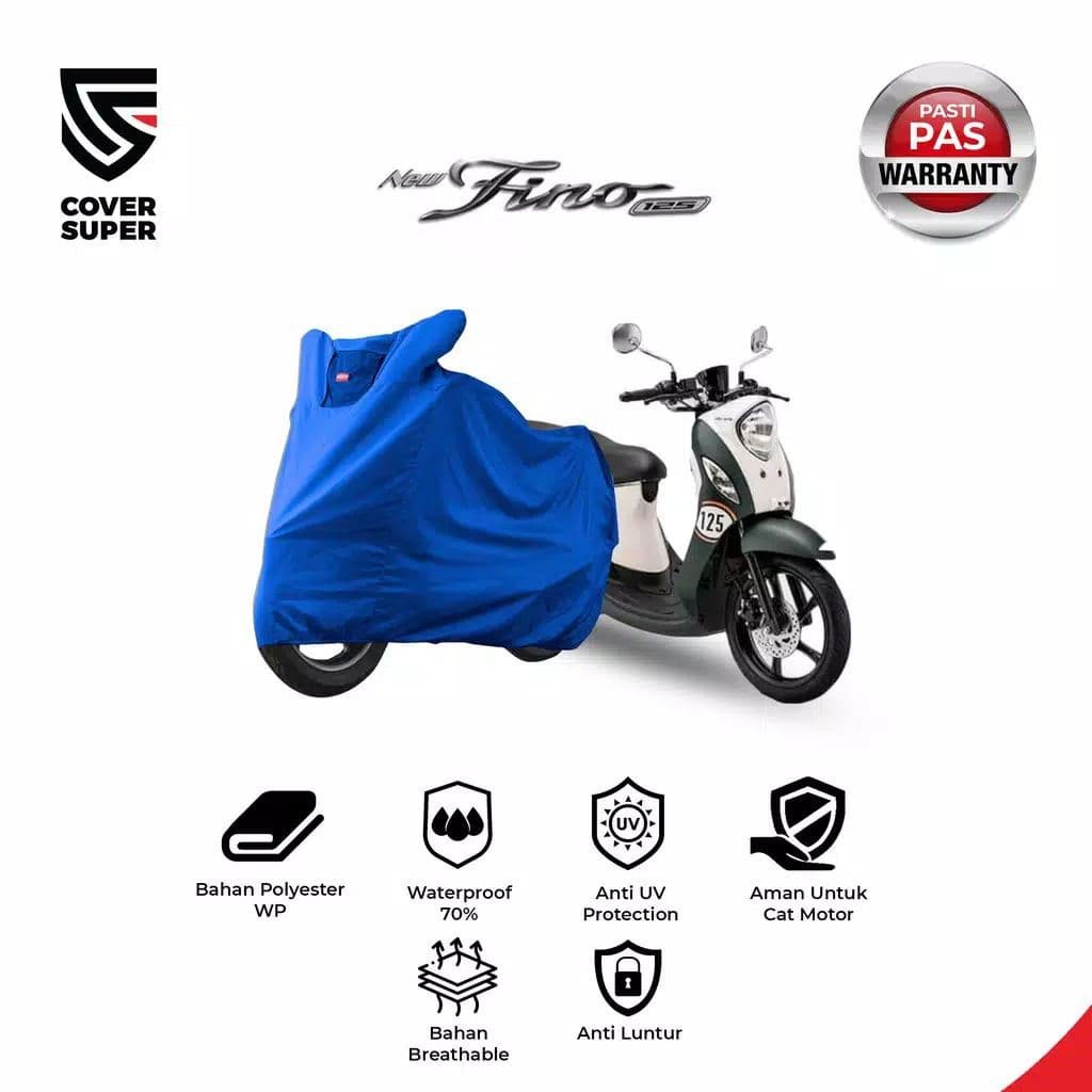 Jual Cover Motor Yamaha Fino Megunayo Cover Super Motor Fino/Pelindung