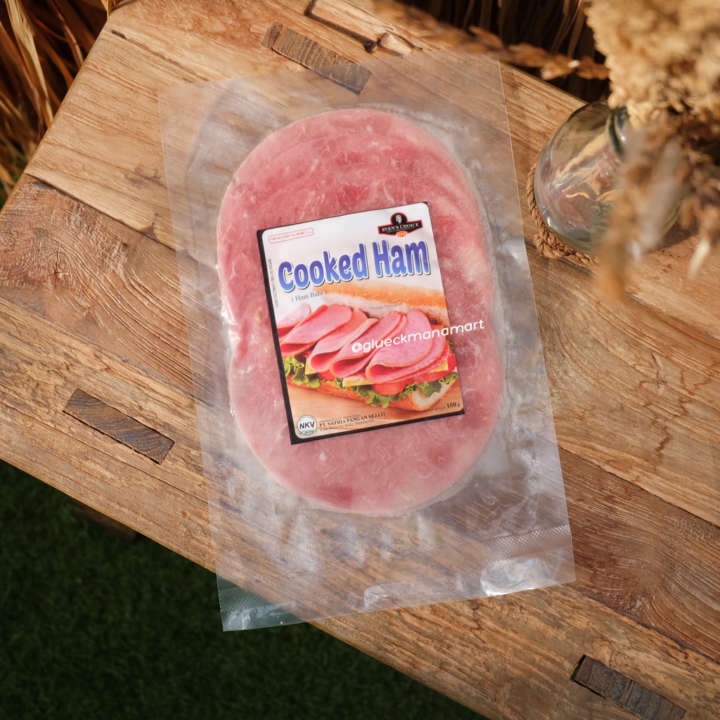 

Svens Cooked Ham 100gr - Pork Ham Asap