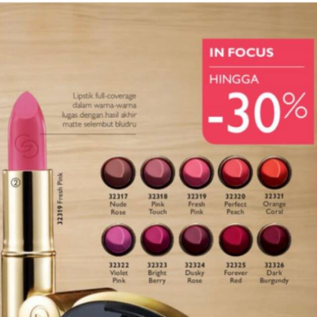 Giordani Gold Iconic Matte Lipstick SPF 12 - ORIFLAME SWEDEN