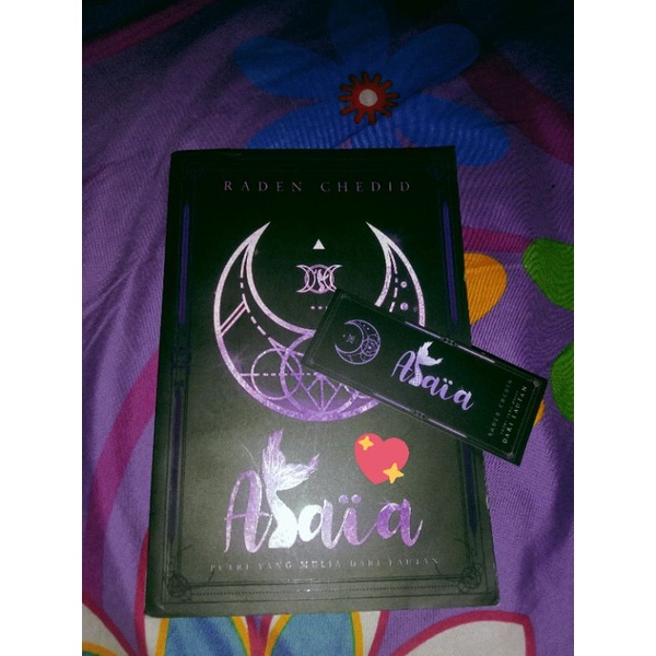 Novel Alaia + ttd penulis (Preloved)