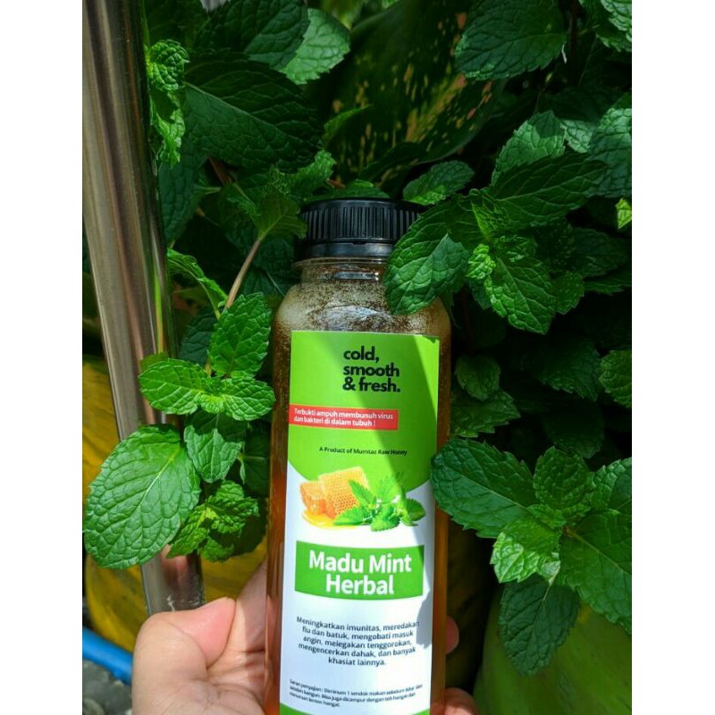 

Madu Mint Herbal ( untuk batul pilek ) 350grm
