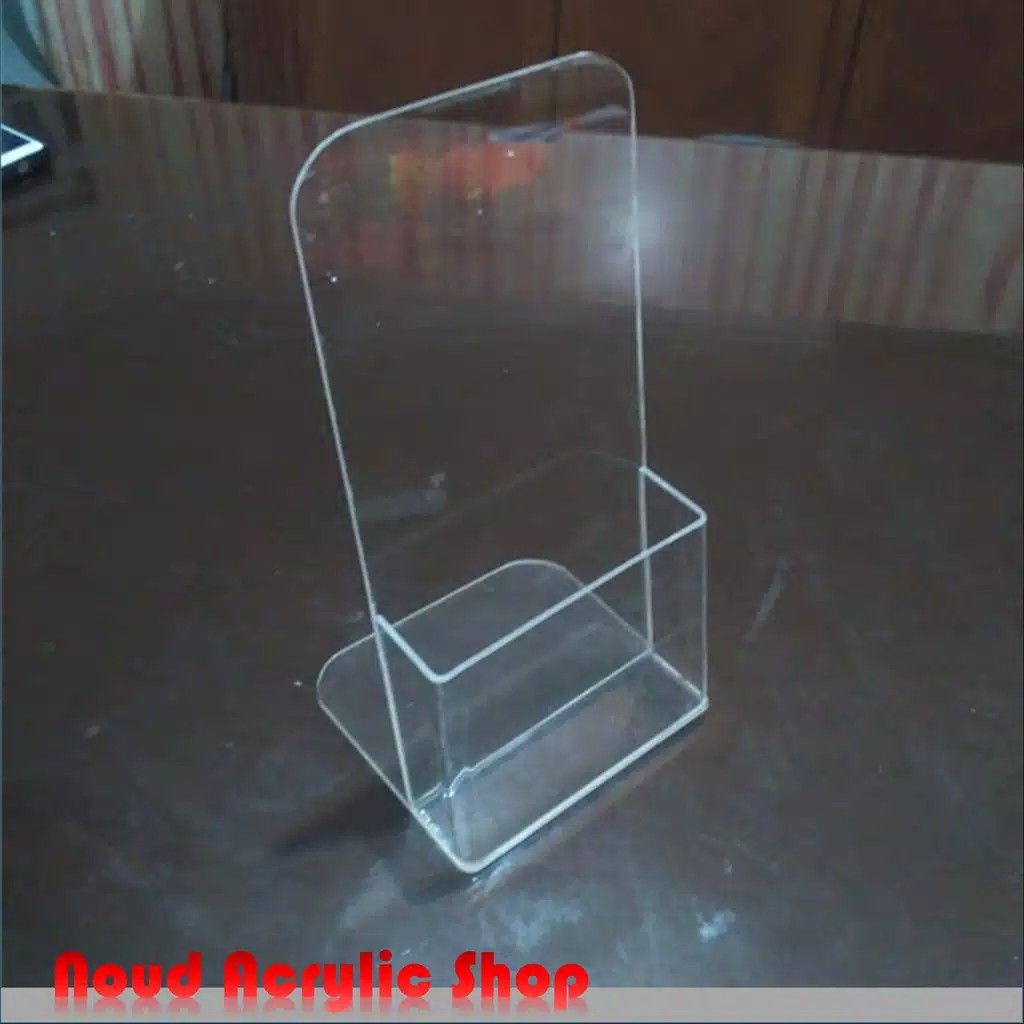 

Tempat brosur akrilik Acrylic ukuran A6