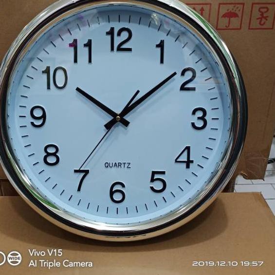 SMG 592 Jam dinding bunyi bell melody jam dinding esa bunyi tiap jam .