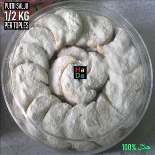 Kue Kering Putri Salju Isi 250 Gram 1 4kg Per Toples Nastar Kiloan Hade Home Made Shopee Indonesia