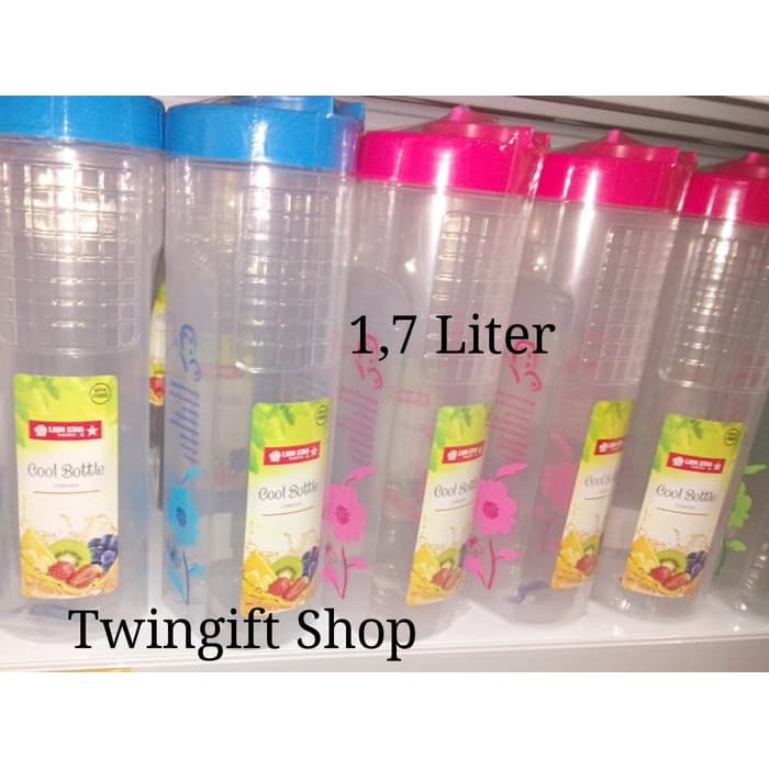 Botol air minum kulkas, Lion Star-Jumbo, 1,7 liter.(KHUSUS GOJEK).
