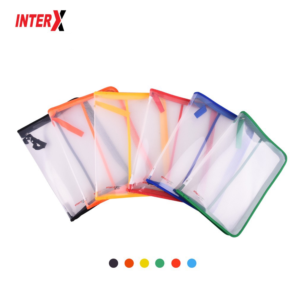 

InterX Map Jala Resleting Folio / Zipper Bag Folio ZBX100F