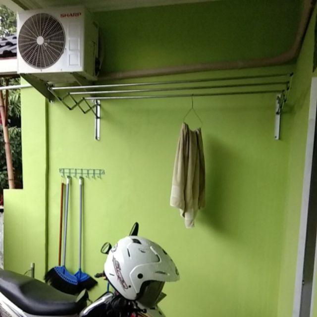 Jemuran Tempel Stainless 150 Cm