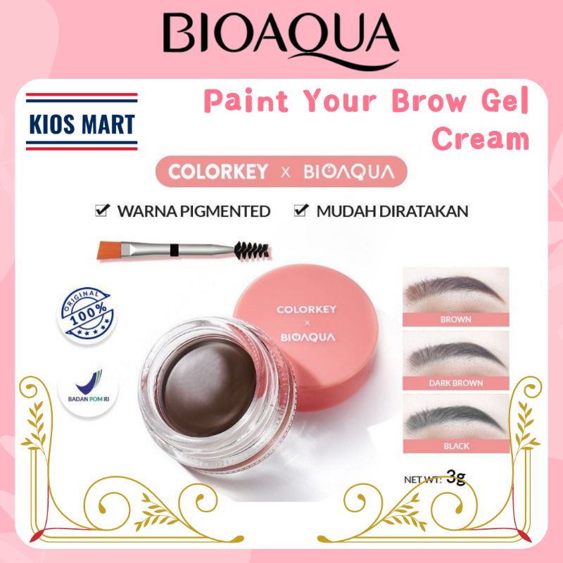 Colorkey X Bioaqua Paint Your Eyebrow Gel Cream