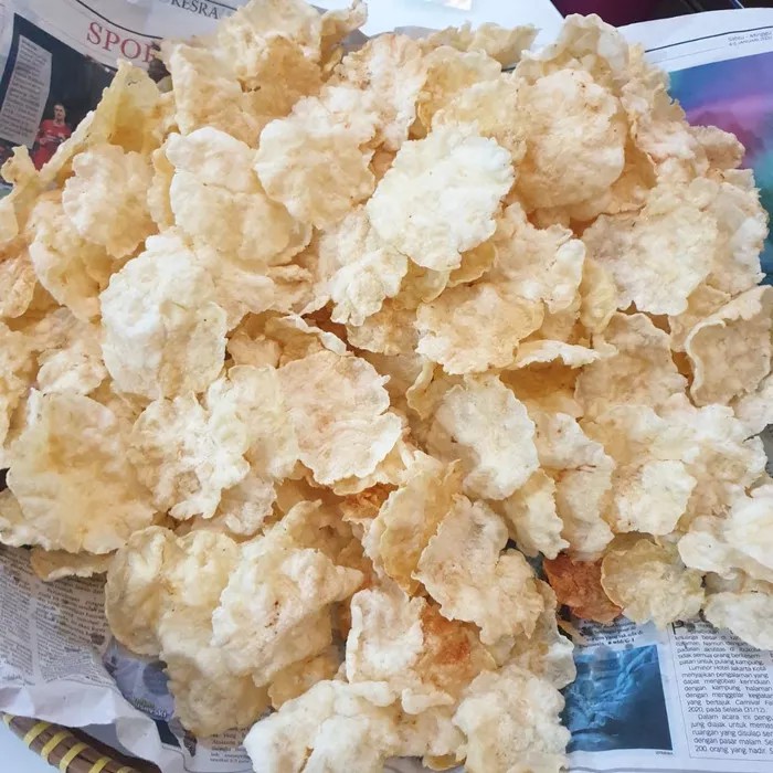 

Snack Emping Belinjo Enak dan Gurih kemasan Keluarga [500gram]