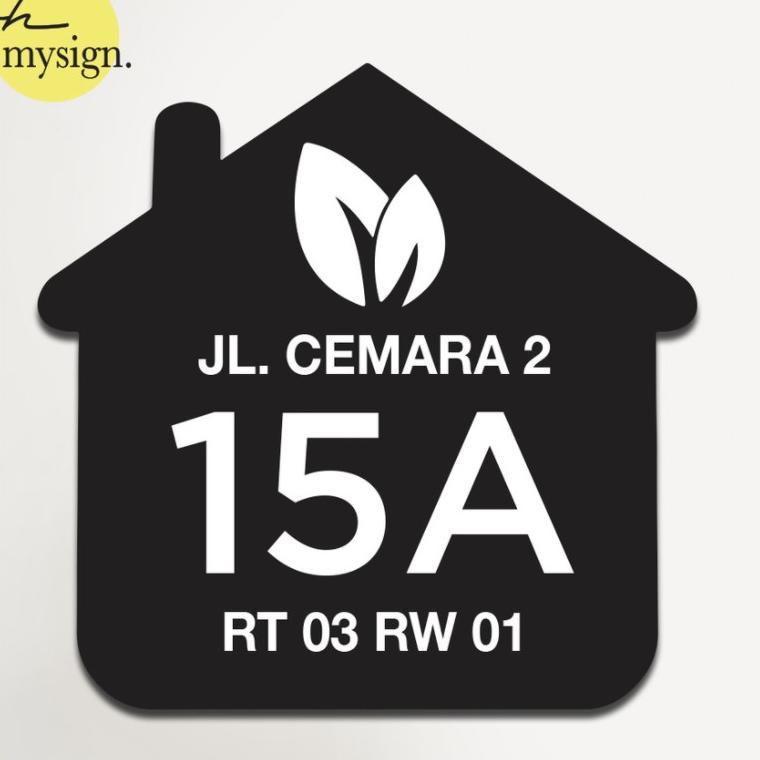 

Lagi Tren.. Custom Nomor Rumah Akrilik Timbul | Plat Nomor Acrylic Bagus 20x20