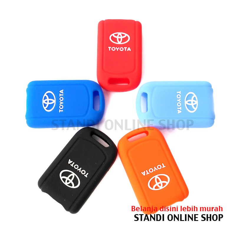 Kondom Kunci Silikon Remote Keyshirt Toyota New Rush