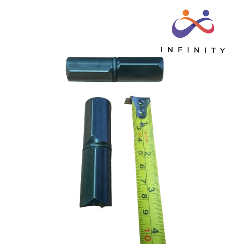 Engsel Bubut Kuping 27mm 1" Inch Engsel Pintu Besi Pagar Besi Hasston INF