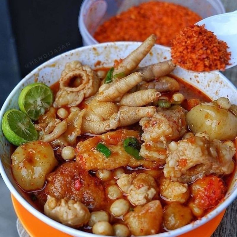 

Baso aci mak igun/boci instan/ baso aci tulang rangu baso aci murah