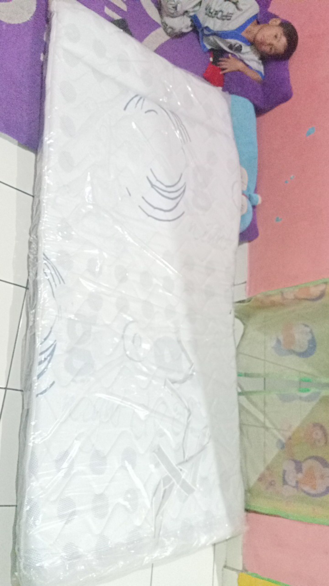 Quantum Kasur Gulung Empuk / Travel Bed  90 X 190 X 8 Cm