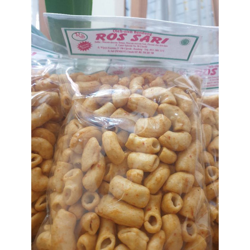 Makaroni Rujak 150Gr Oleh Oleh Bandung