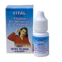 VITAL EAR OIL | OBAT TETES TELINGA 10 ML