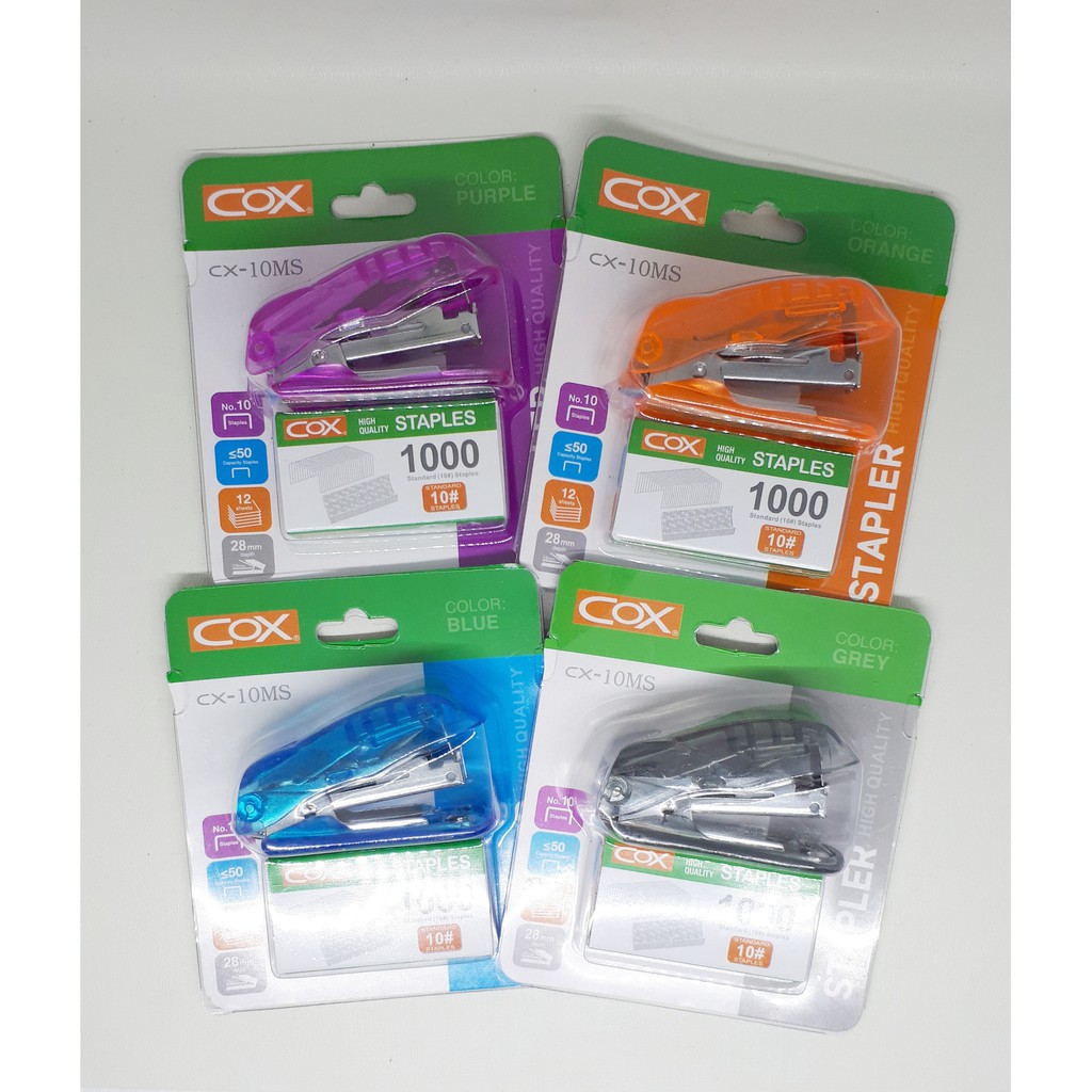 

STAPLER + STAPLES COX 10MS