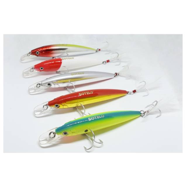 Umpan Tiruan Sotelo Platinum Zee Minow M23A 110mm / Umpan Pancing