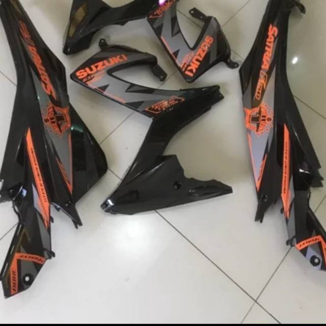 Body+sayap suzuki satria fu facelift 2013-2015