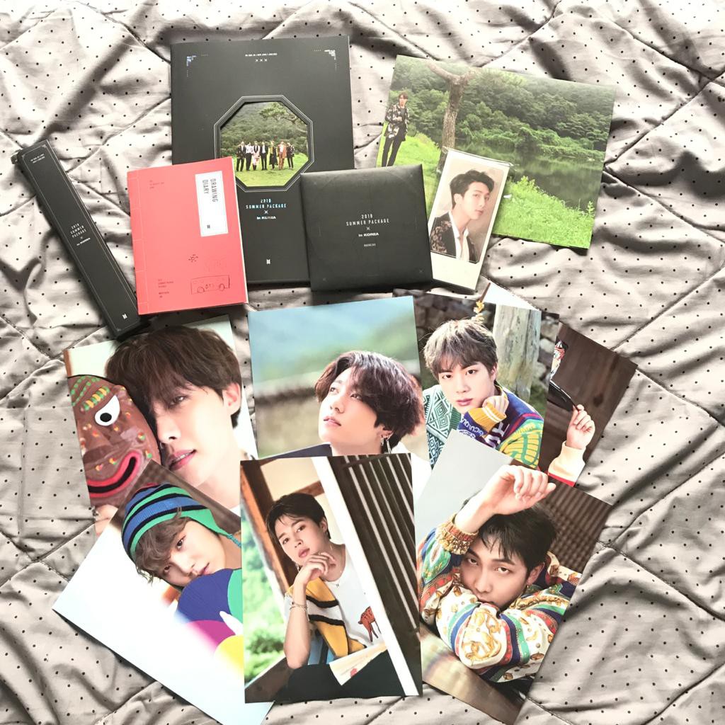 [ SHARING ] SUMMER PACKAGE BTS 2019 DRAWING DIARY JIN/ SUMPACK BTS 2019