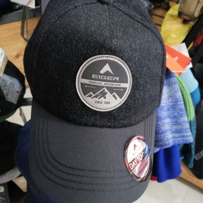 Topi Eiger Baseball Cadet Black BEST SELLER TERLARIS TERPERCAYA ORIGINAL
