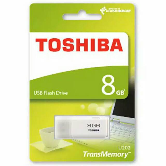 FLASHDISK TOSHIBA 8GB U202 / Flashdisk Toshiba Non Ori
