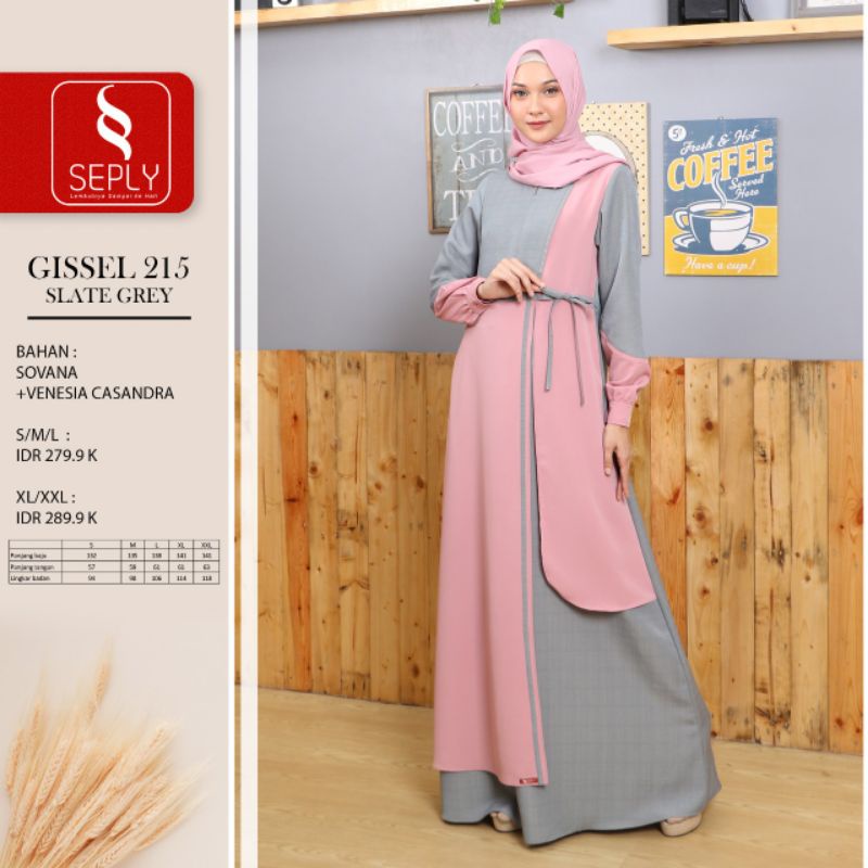 Sarimbit Seply Eksis 72 Slate Grey
