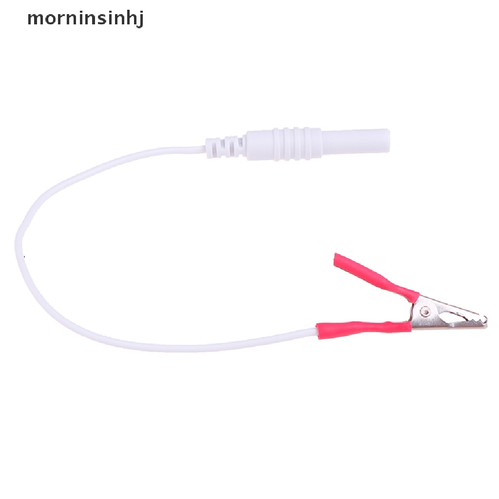 12pcs / set Klip Buaya Mornin Dengan Kabel Untuk Handphone