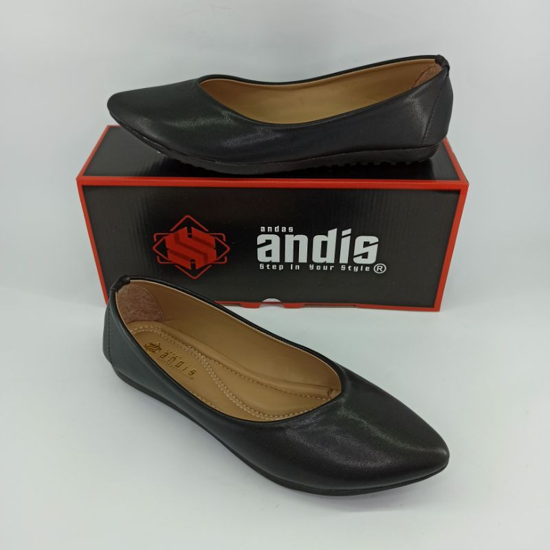 Sepatu Flatshoes Wanita Flat Shoes Kantor AN48