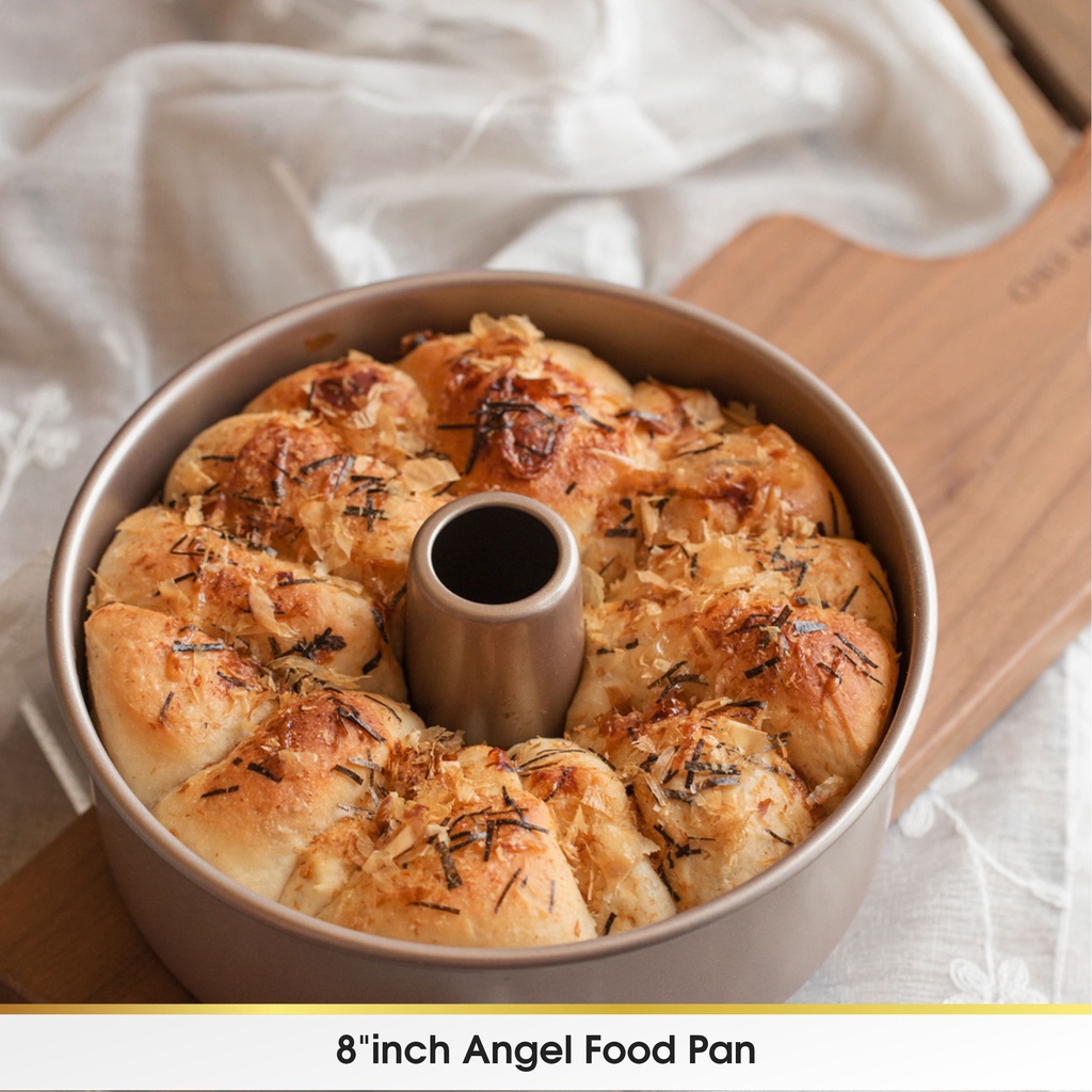 CHEFMADE Cetakan Loyang Chiffon Pan Cake Mini Tegak Lurus Anti Lengket Bongkar Pasang Non Stick