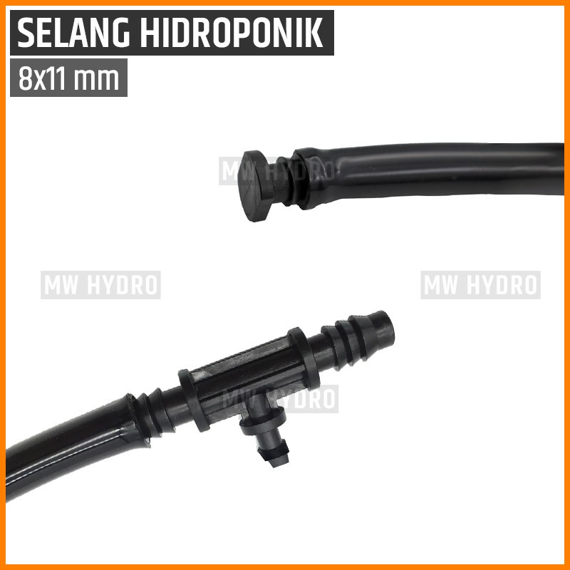 Selang PVC 8mm / 11mm - Fertigasi / Irigasi / Hidroponik / Sprayer